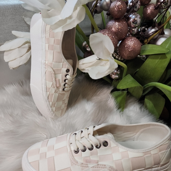 Vans Woven Check Authentic Stackform Skate Shoes  new - Picture 5 of 10